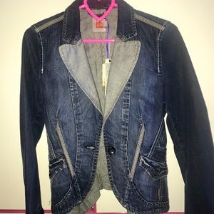 hugo boss denim jacket womens